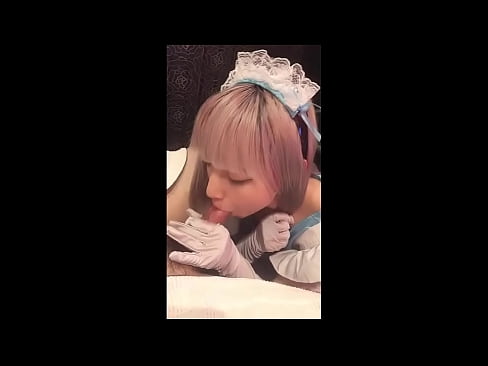 ❤️ Ídolo japonês [mayuka], fato de empregada francesa, parte 1, broche e masturbação com loção ❤️❌ Porno real vídeo em nós ️❤